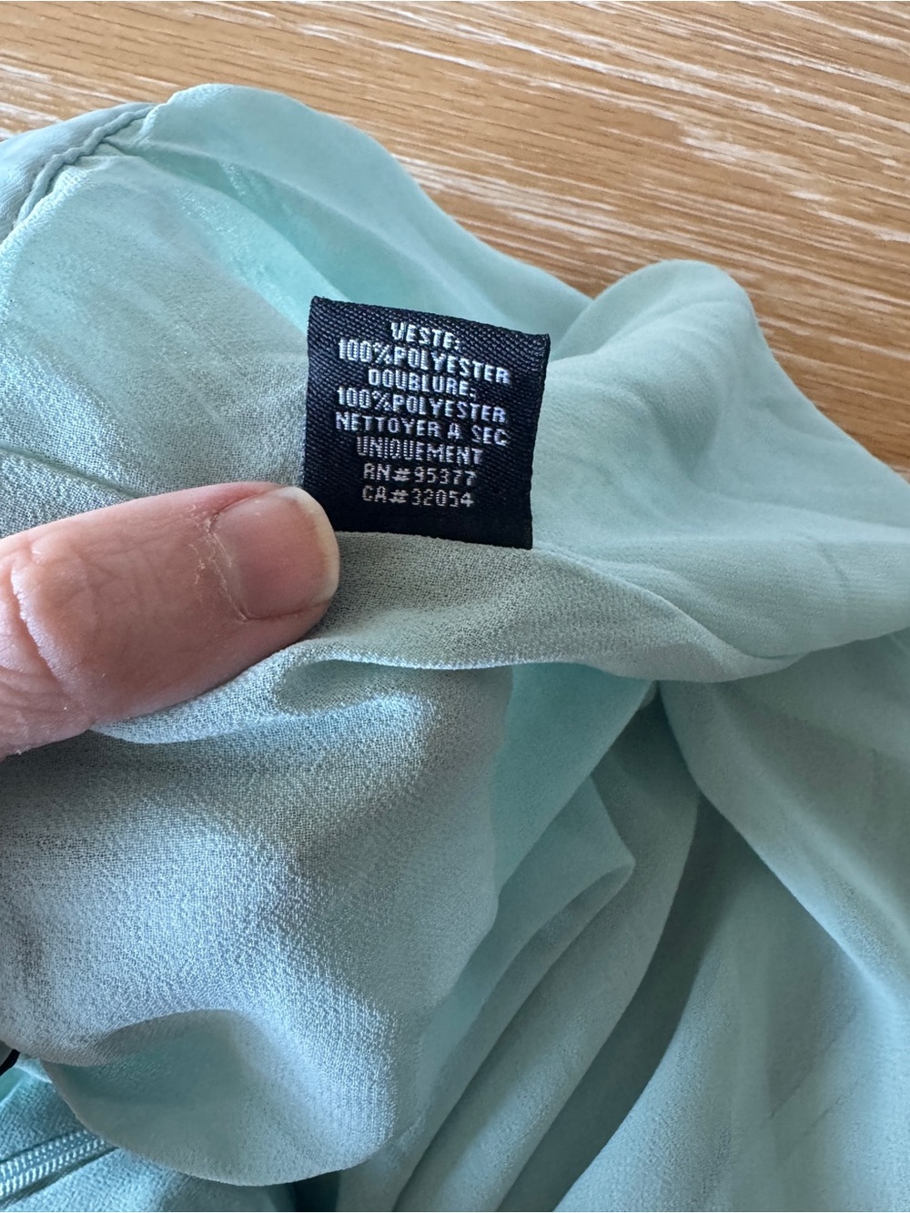 SANCTUARY Anthropologie Mint Green Seafoam Hi-Low Asymmetrical Maxi Skirt L - Picture 15 of 15
